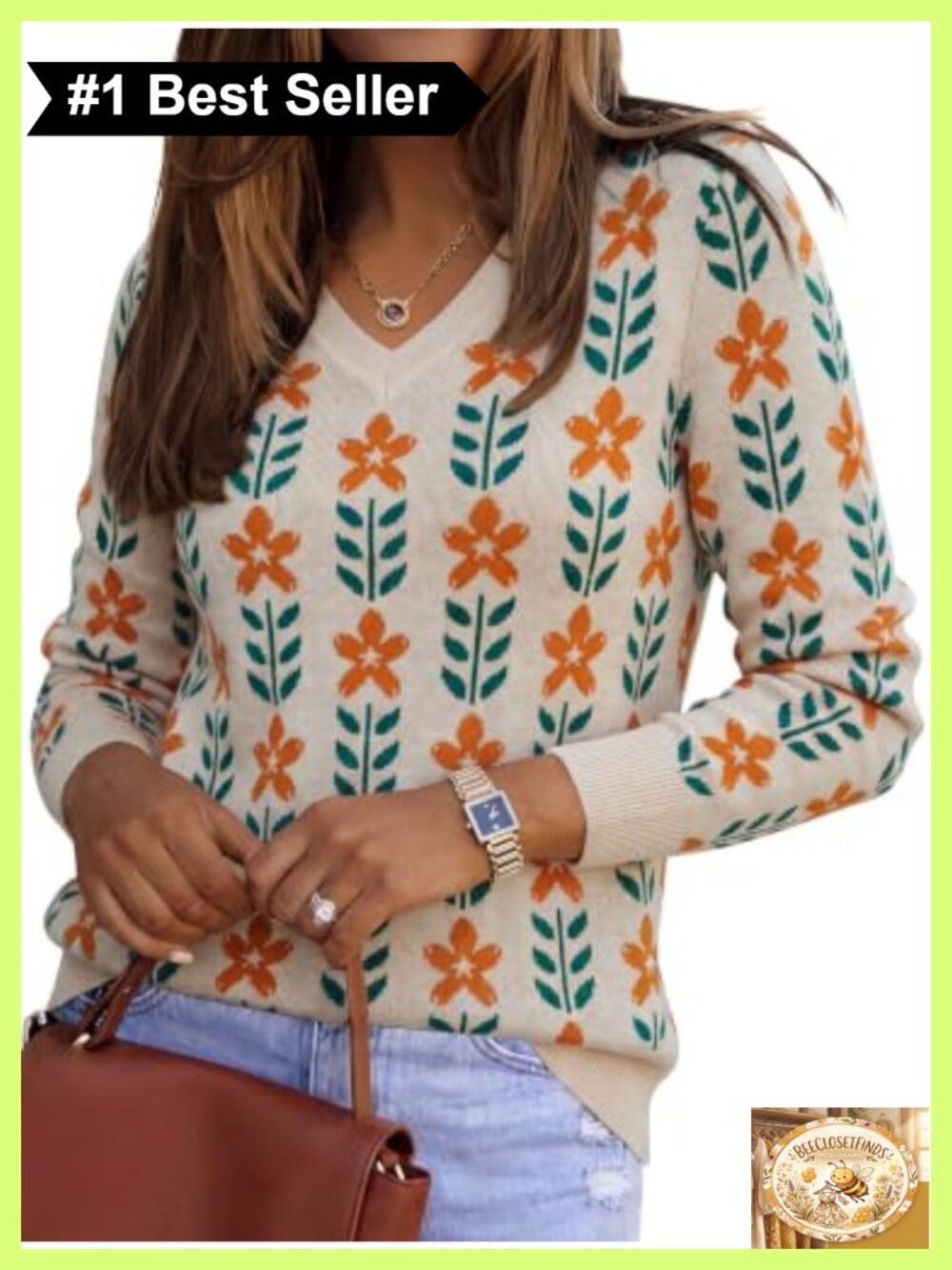 Wool Blend V-Neck Pullover Sweater Business Casual Thanksgiving